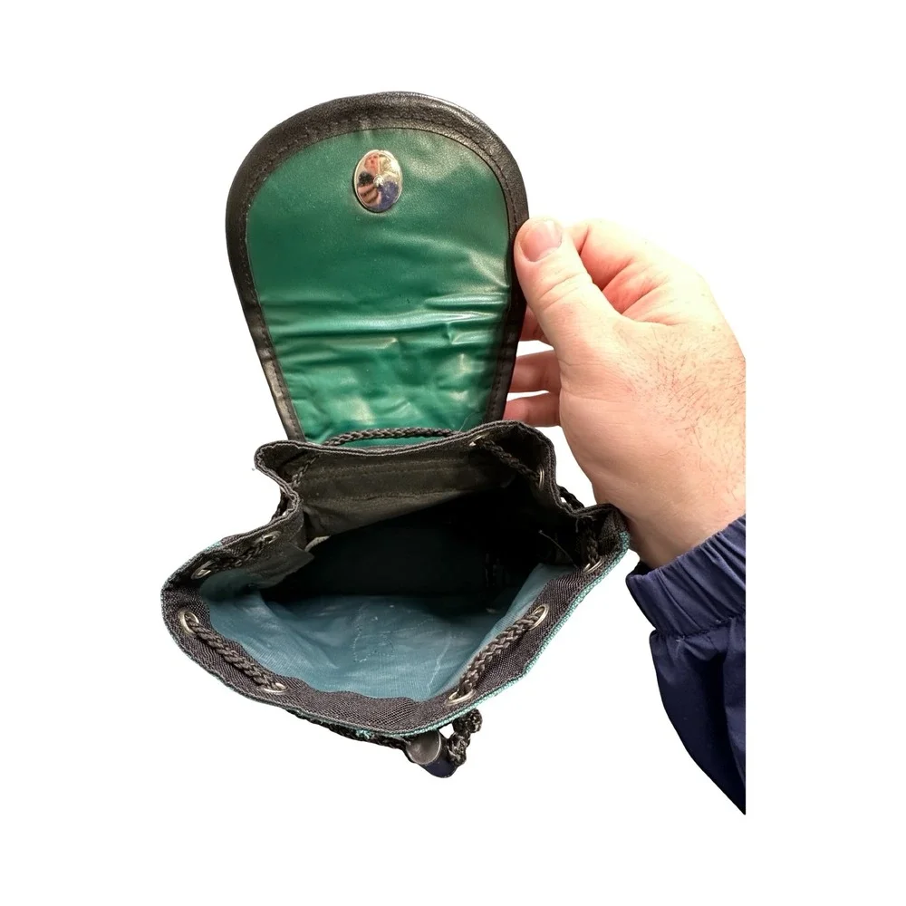 Looney Tunes Mini Backpack Unisex Small Teal Bugs Bunny 90s Canvas Workwear